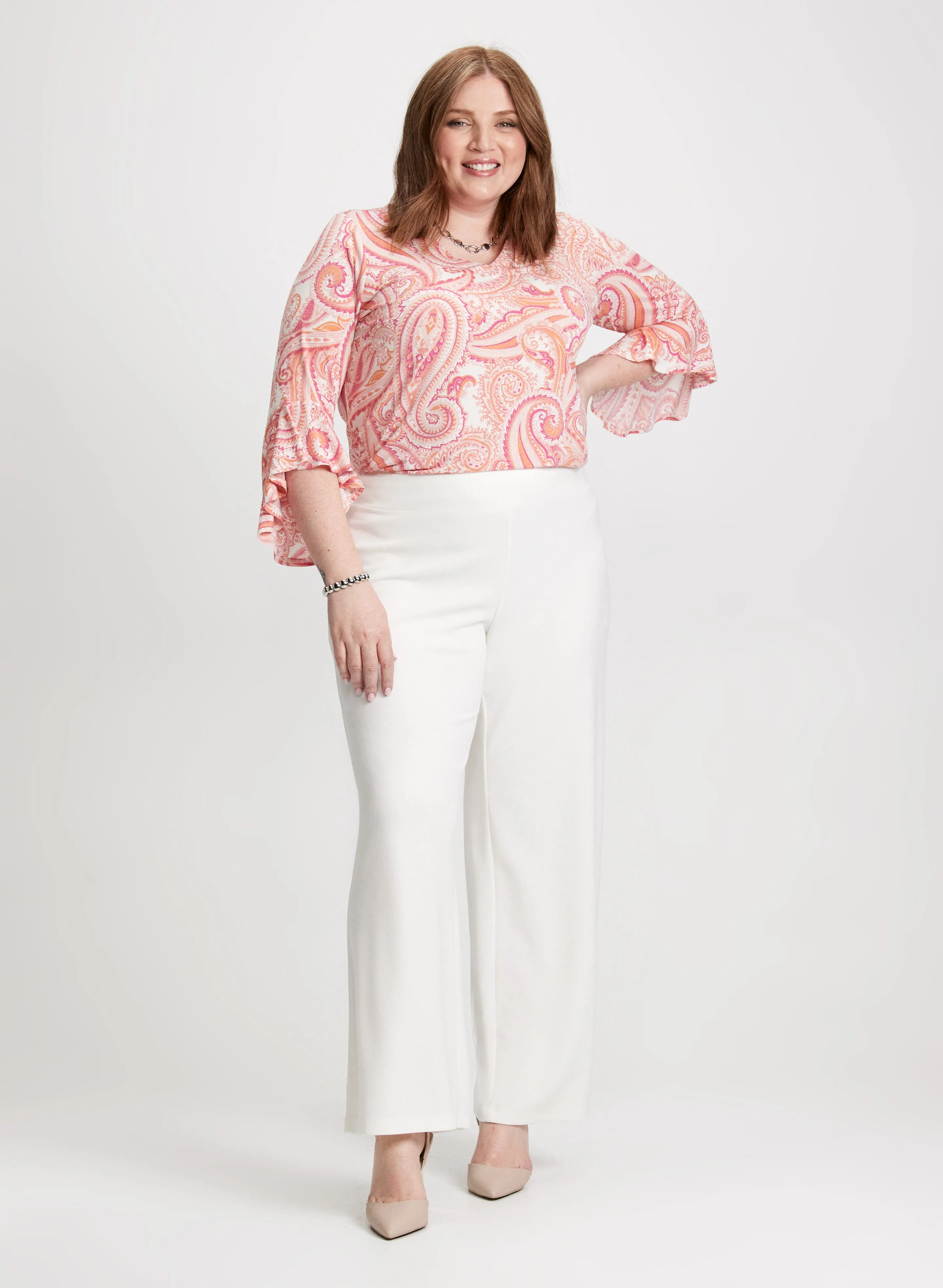 Flared Pull-On Pants sold by Laura product image thumbnail 3