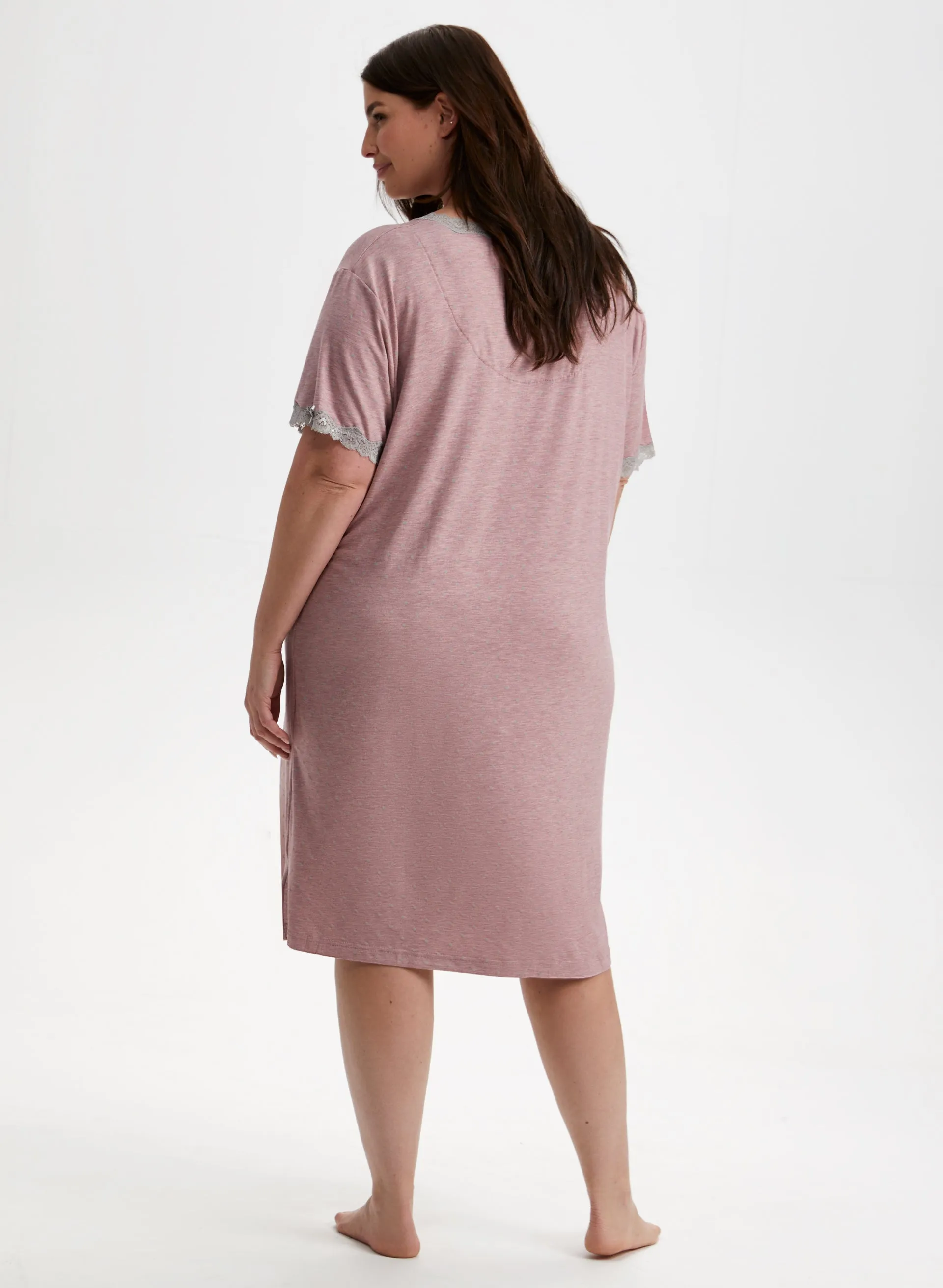 Dot Print Nightgown sold by Laura product image thumbnail 2