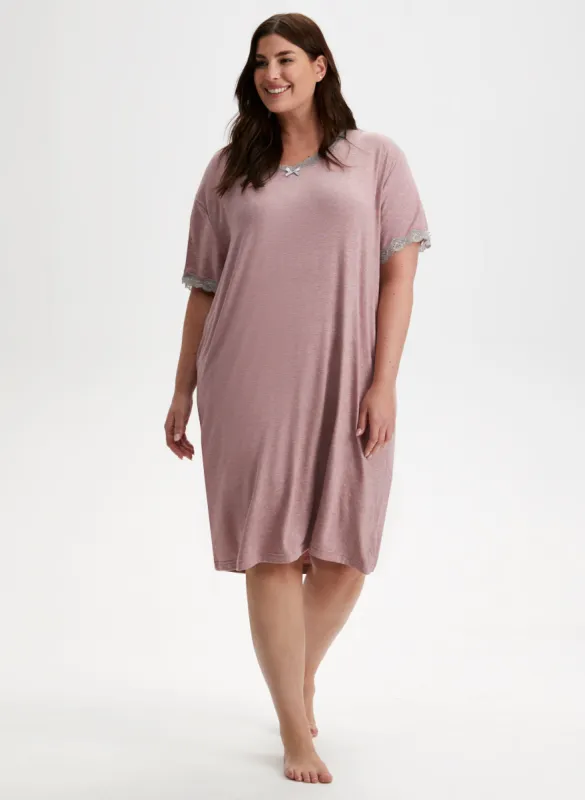 Dot Print Nightgown sold by Laura