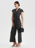 Polka Dot Print Jumpsuit sold by Laura