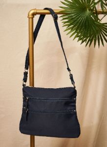 Multi Zipper Crossbody Bag sold by Laura