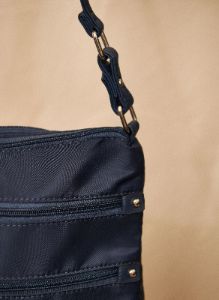Multi Zipper Crossbody Bag sold by Laura