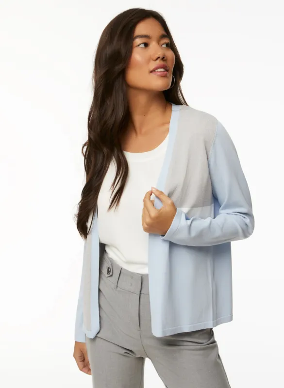 Colour Block Cardigan sold by Laura