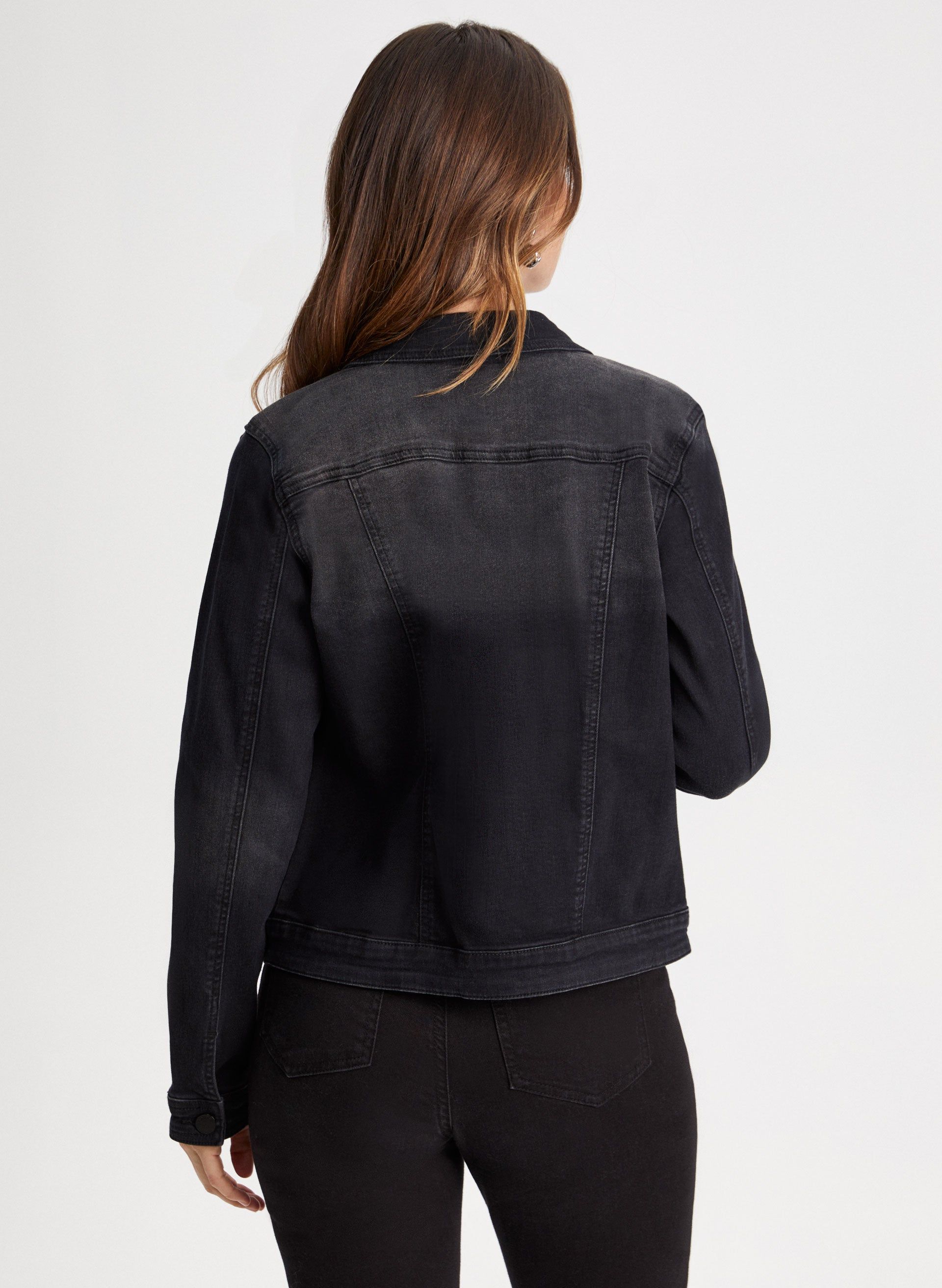 Jewel Trim Denim Jacket sold by Laura product image thumbnail 2