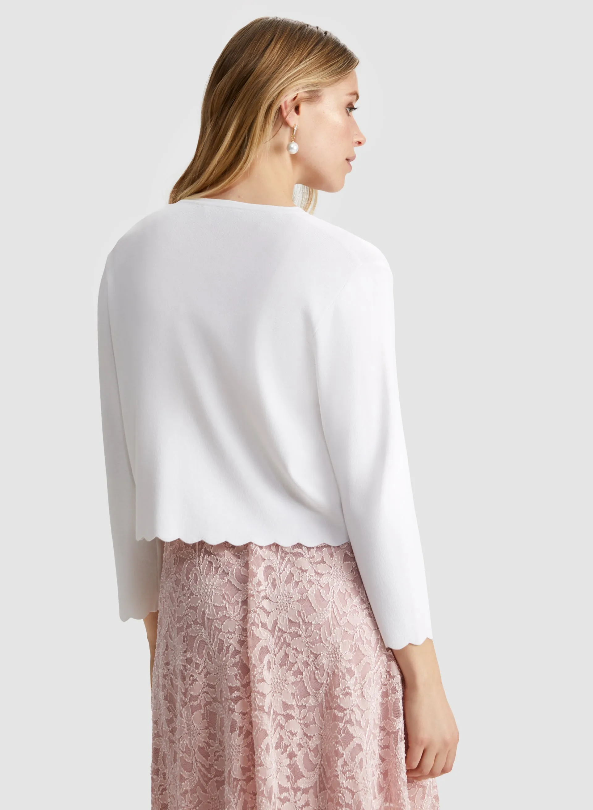 Scallop Detail Bolero sold by Laura product image thumbnail 4