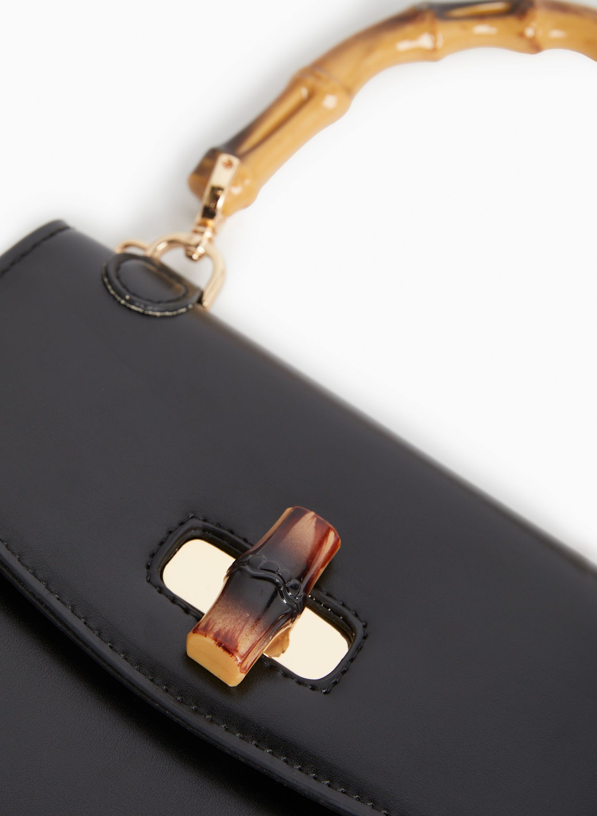 Bamboo Handle Handbag sold by Laura product image thumbnail 3