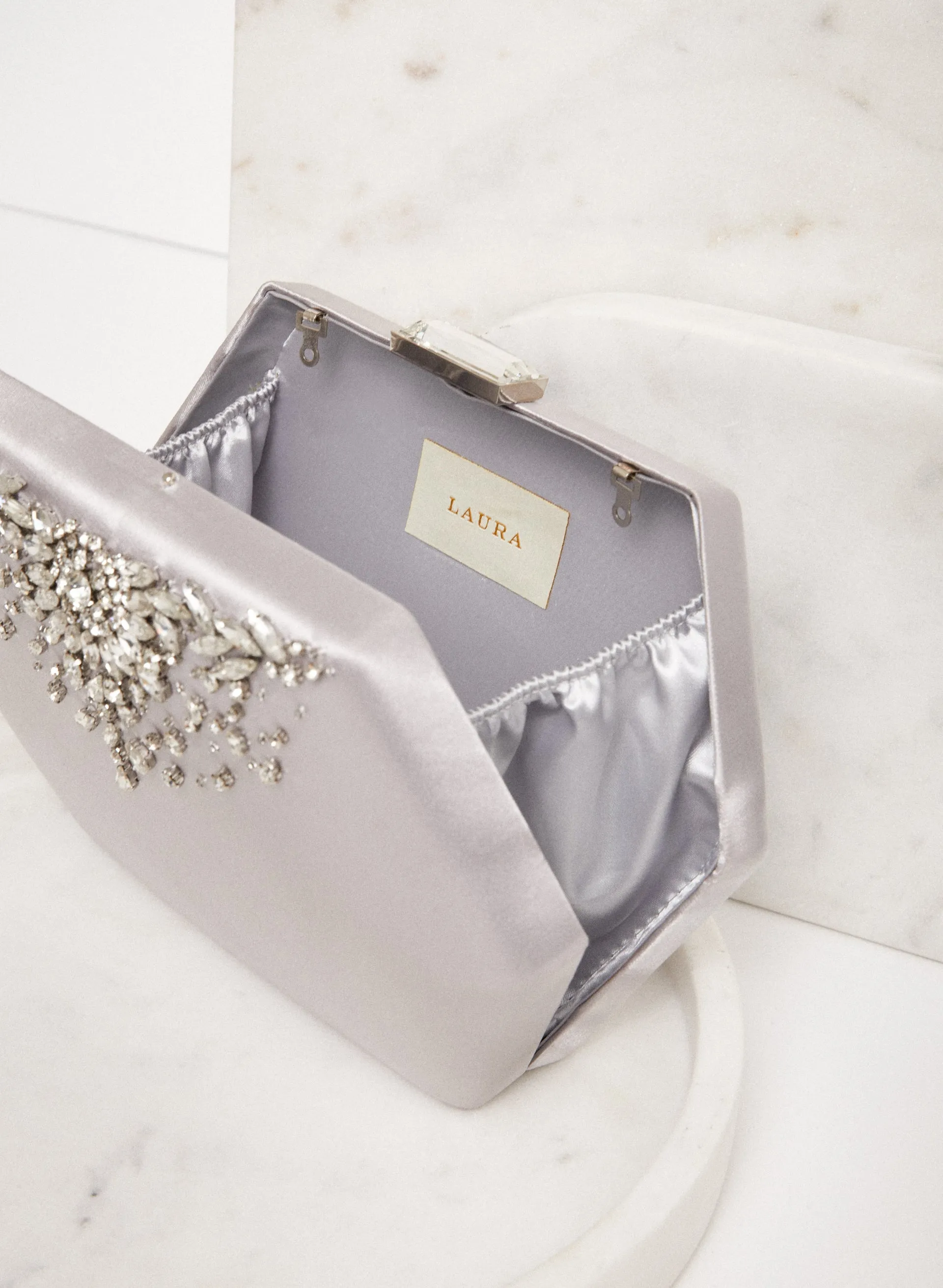 Crystal Detail Evening Clutch sold by Laura product image thumbnail 3