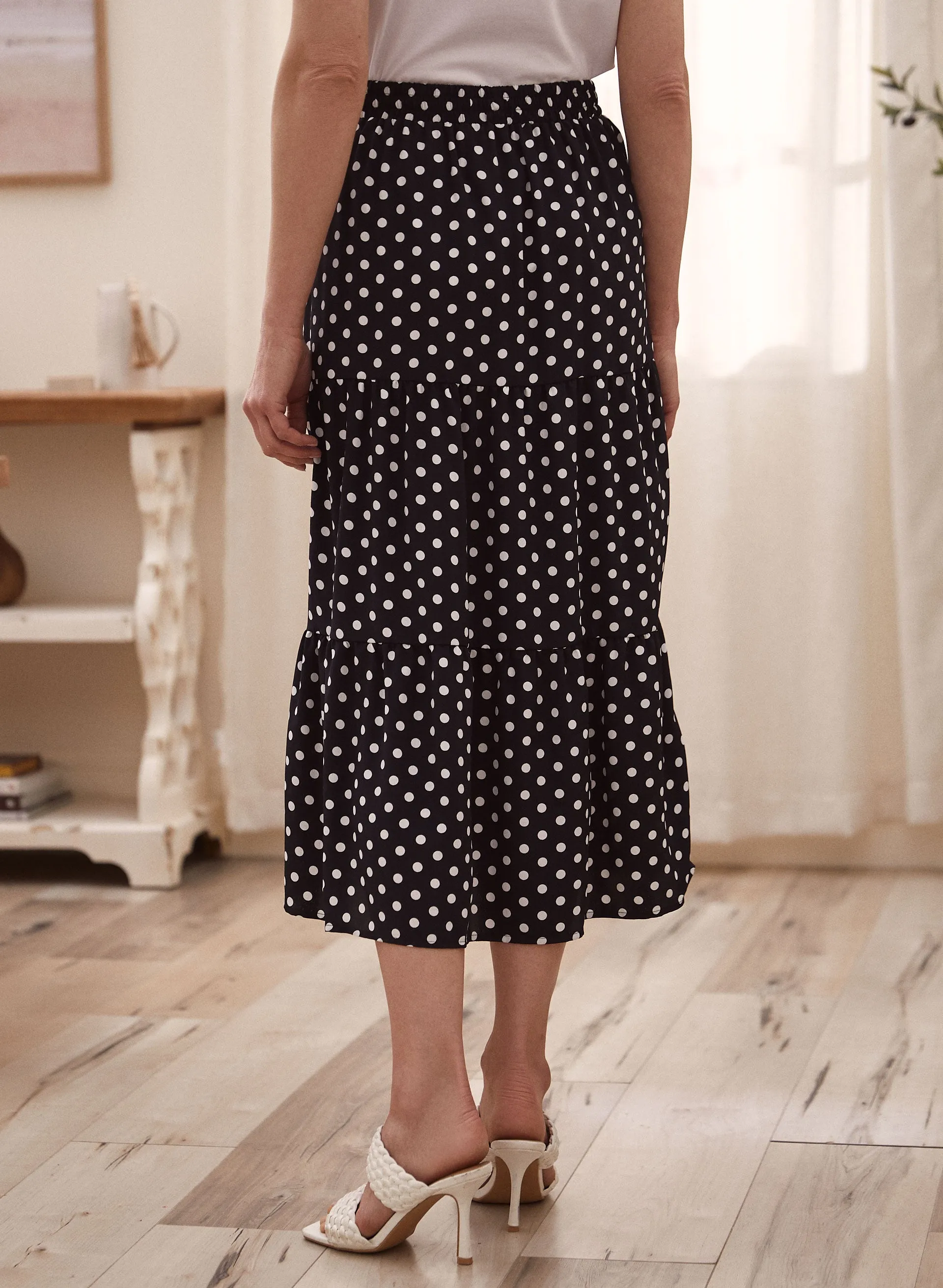 Polka Dot Print Skirt sold by Laura product image thumbnail 2