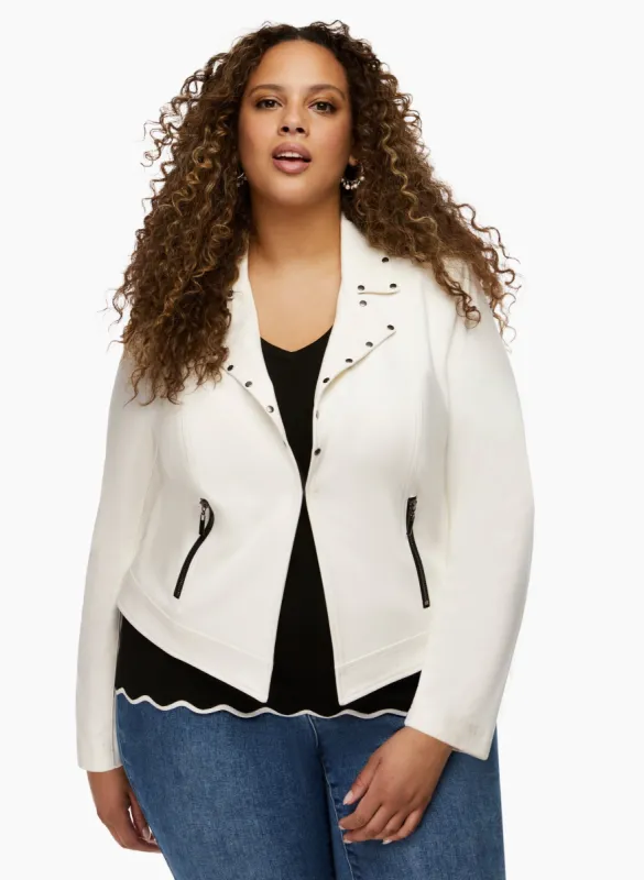 Faux Suede Jacket sold by Laura