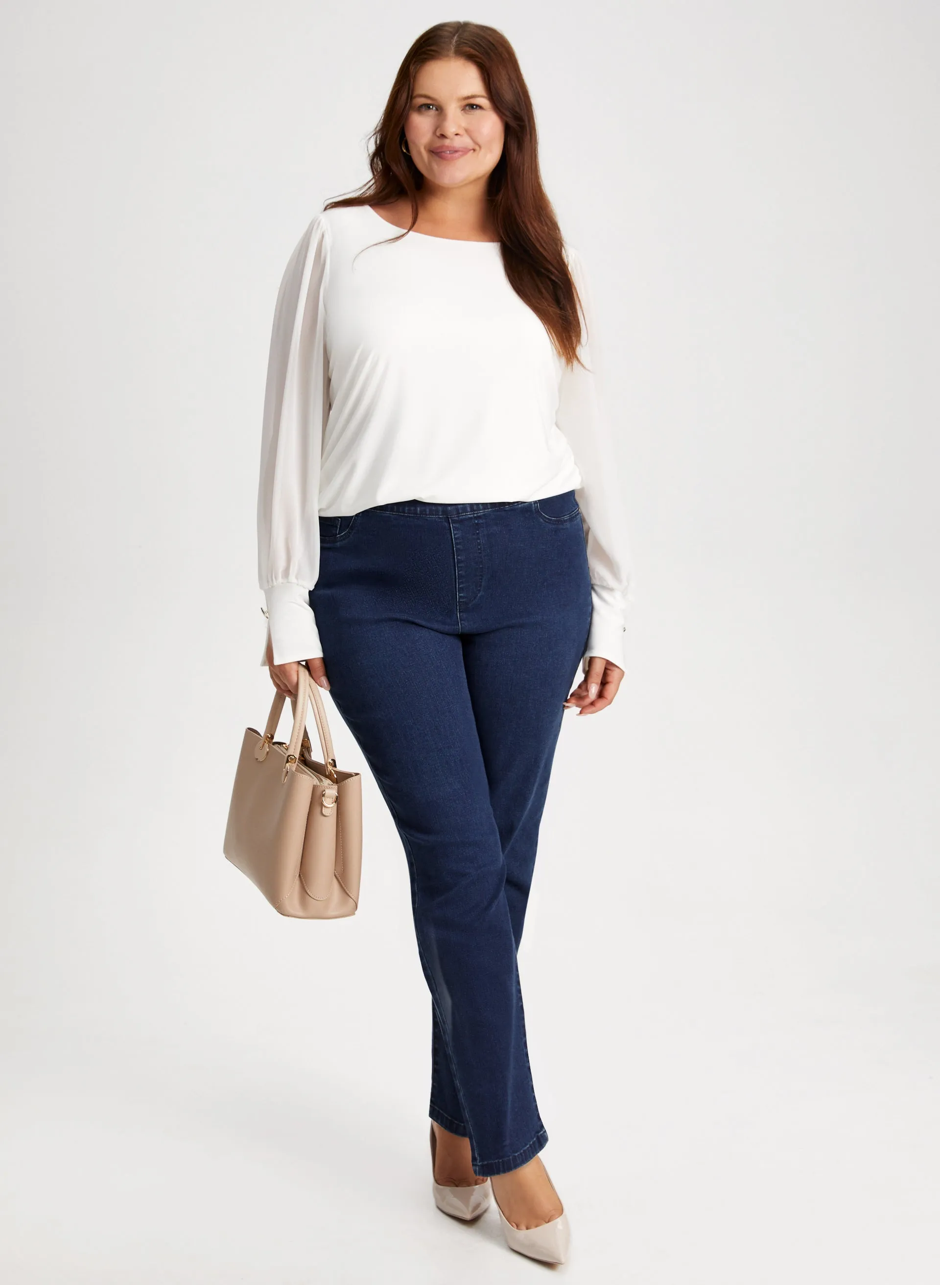 Chiffon Sleeve Top sold by Laura product image thumbnail 3