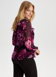 Floral Motif Blouse sold by Laura