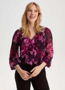 Floral Motif Blouse sold by Laura