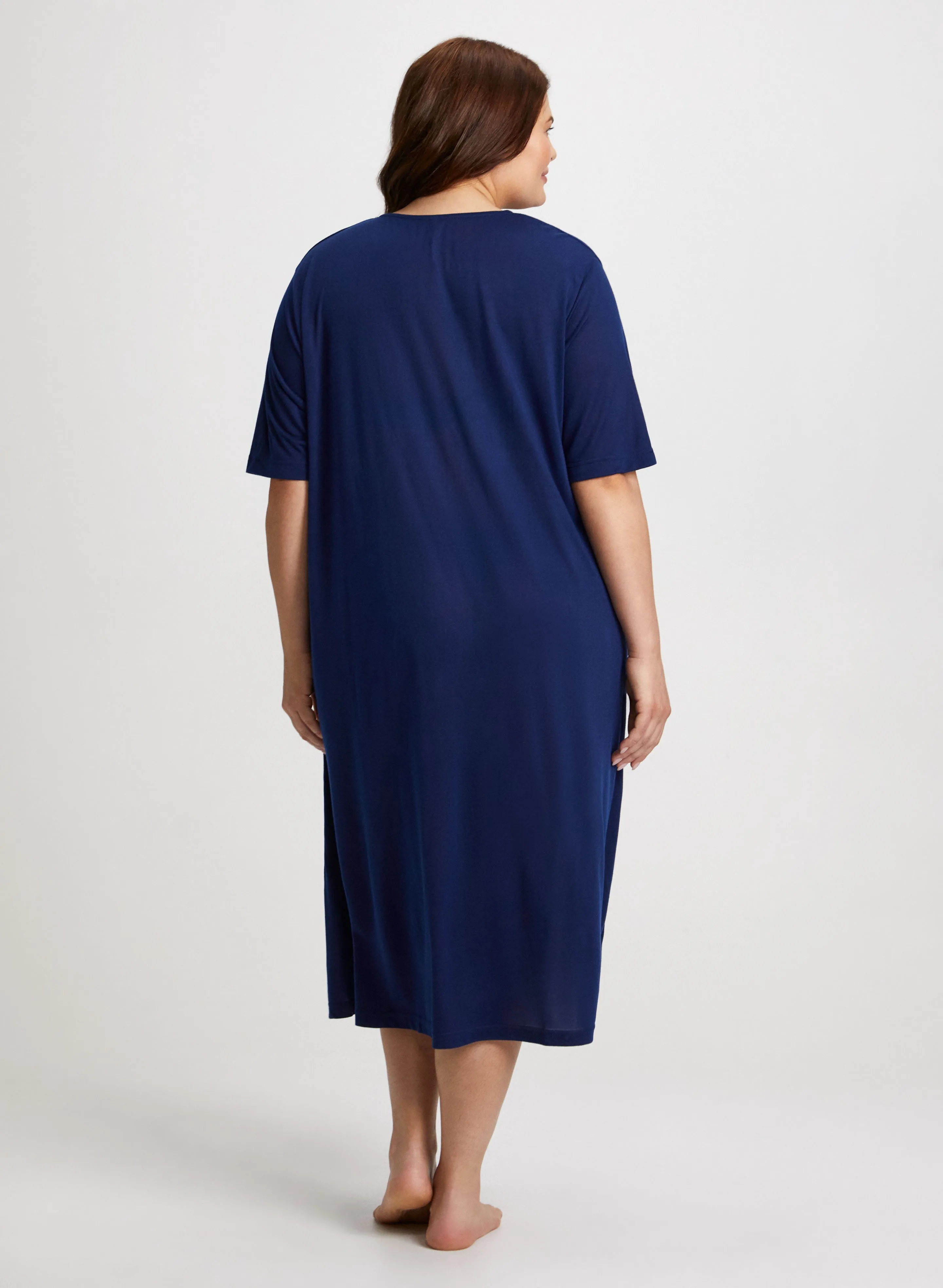 Short Sleeve Nightshirt sold by Laura product image thumbnail 2