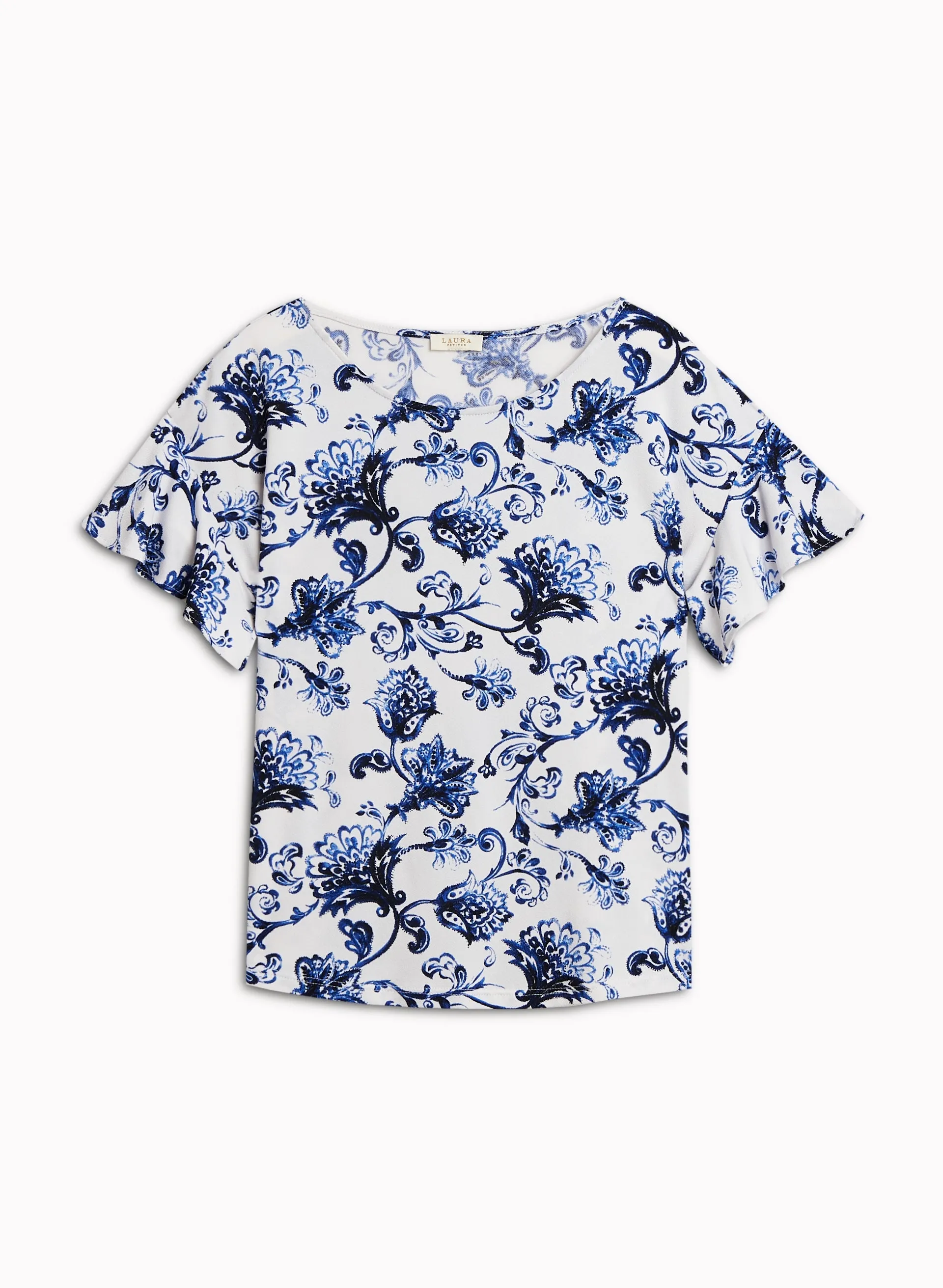 Paisley Print Bell Sleeve Top sold by Laura product image thumbnail 5