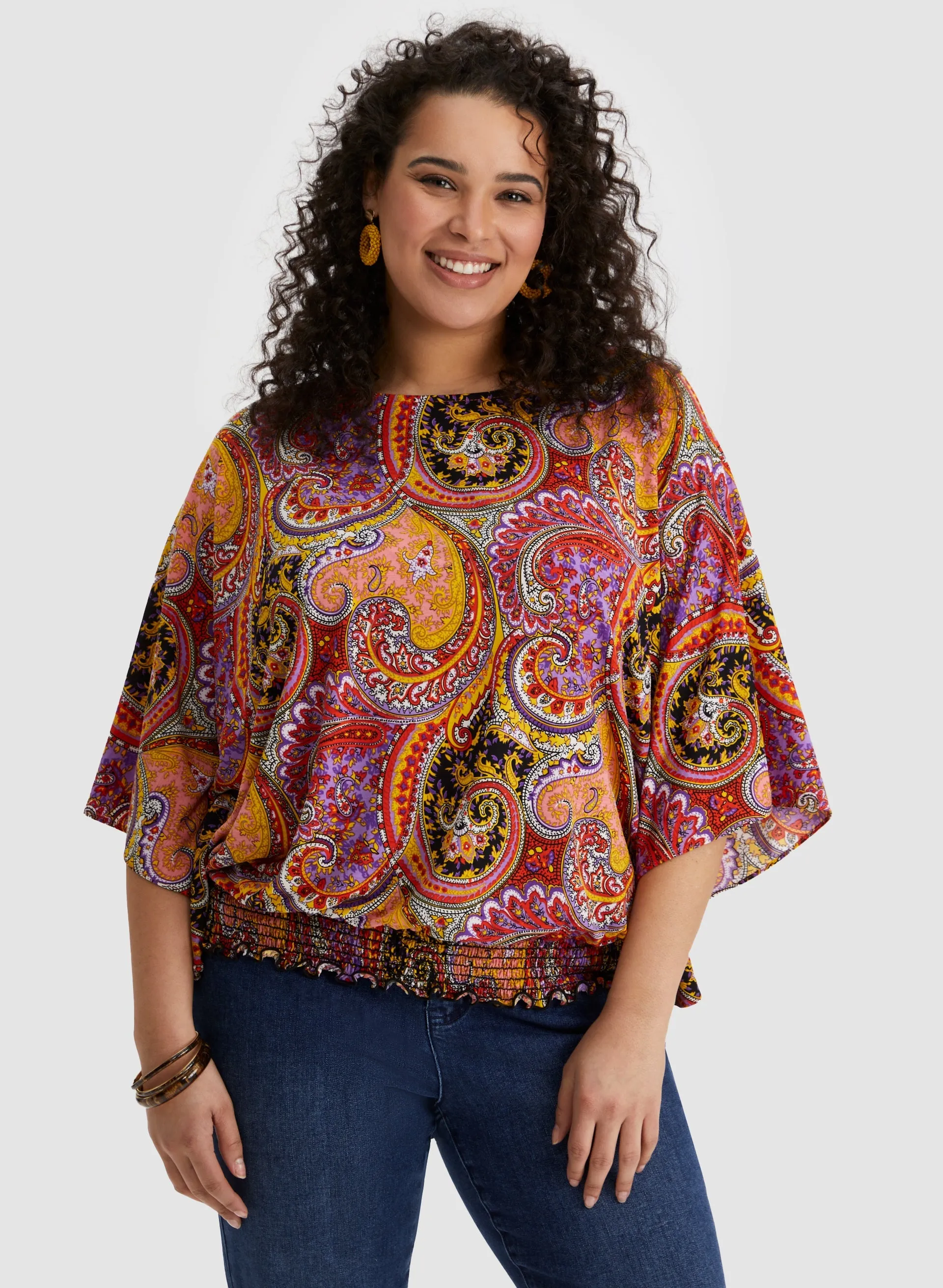 Paisley Print Top sold by Laura