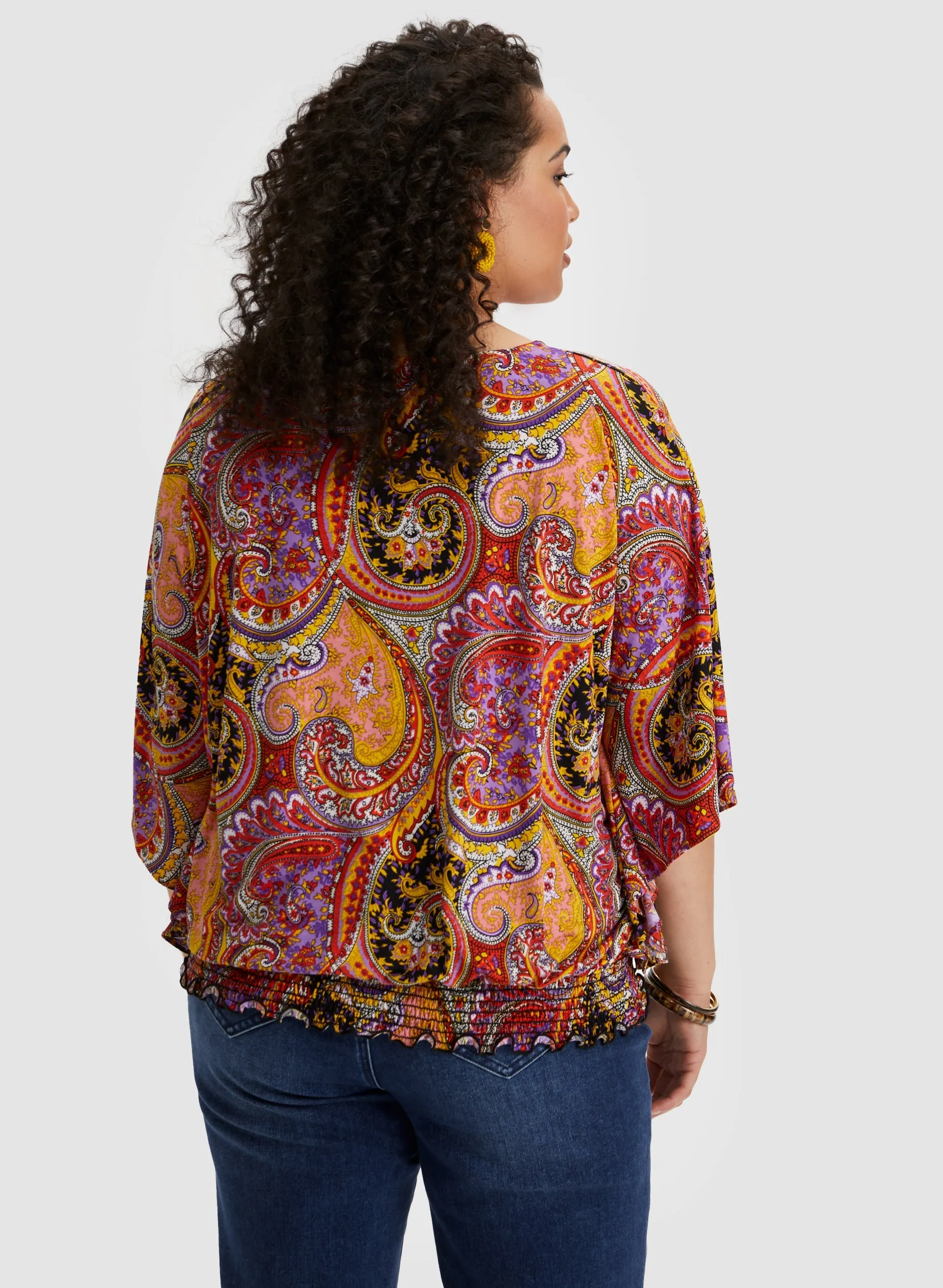 Paisley Print Top sold by Laura product image thumbnail 4