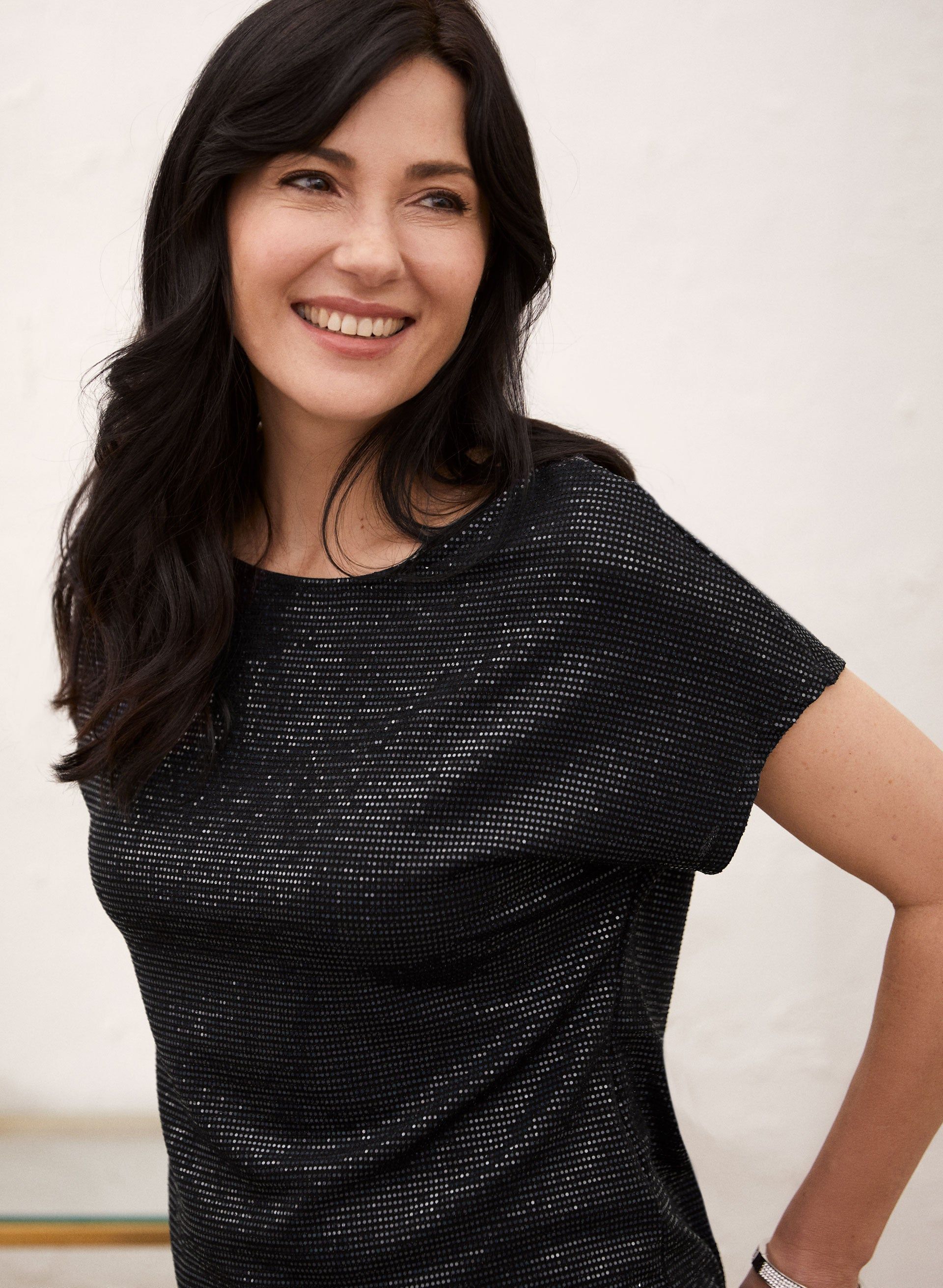 Sequin Drop Shoulder Blouse sold by Laura product image thumbnail 2