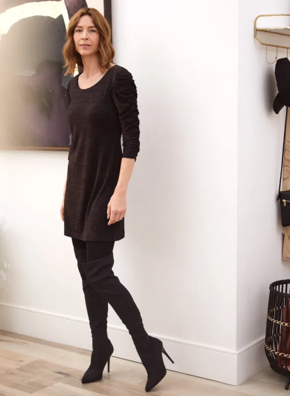 Glitter Knit Cocktail Dress sold by Laura