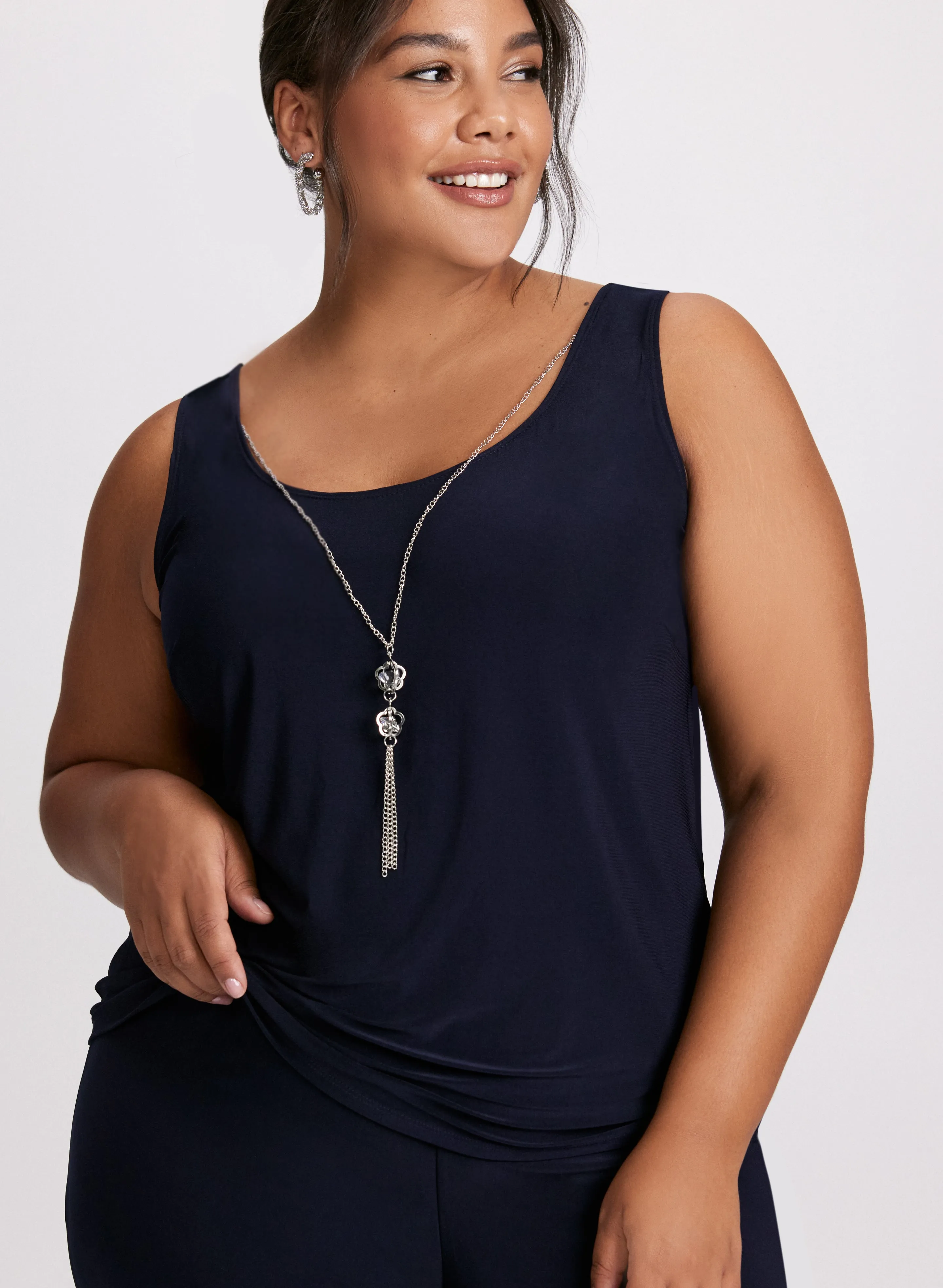 Sheer Floral Jacket, Camisole & Pant Set sold by Laura product image thumbnail 4