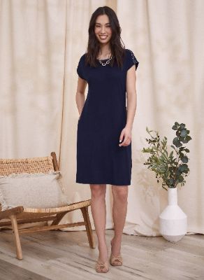 Boat Neck Dress sold by Laura