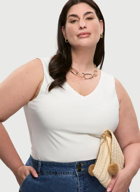 Double V-Neck Cami sold by Laura