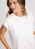 Crochet Hem T-Shirt sold by Laura