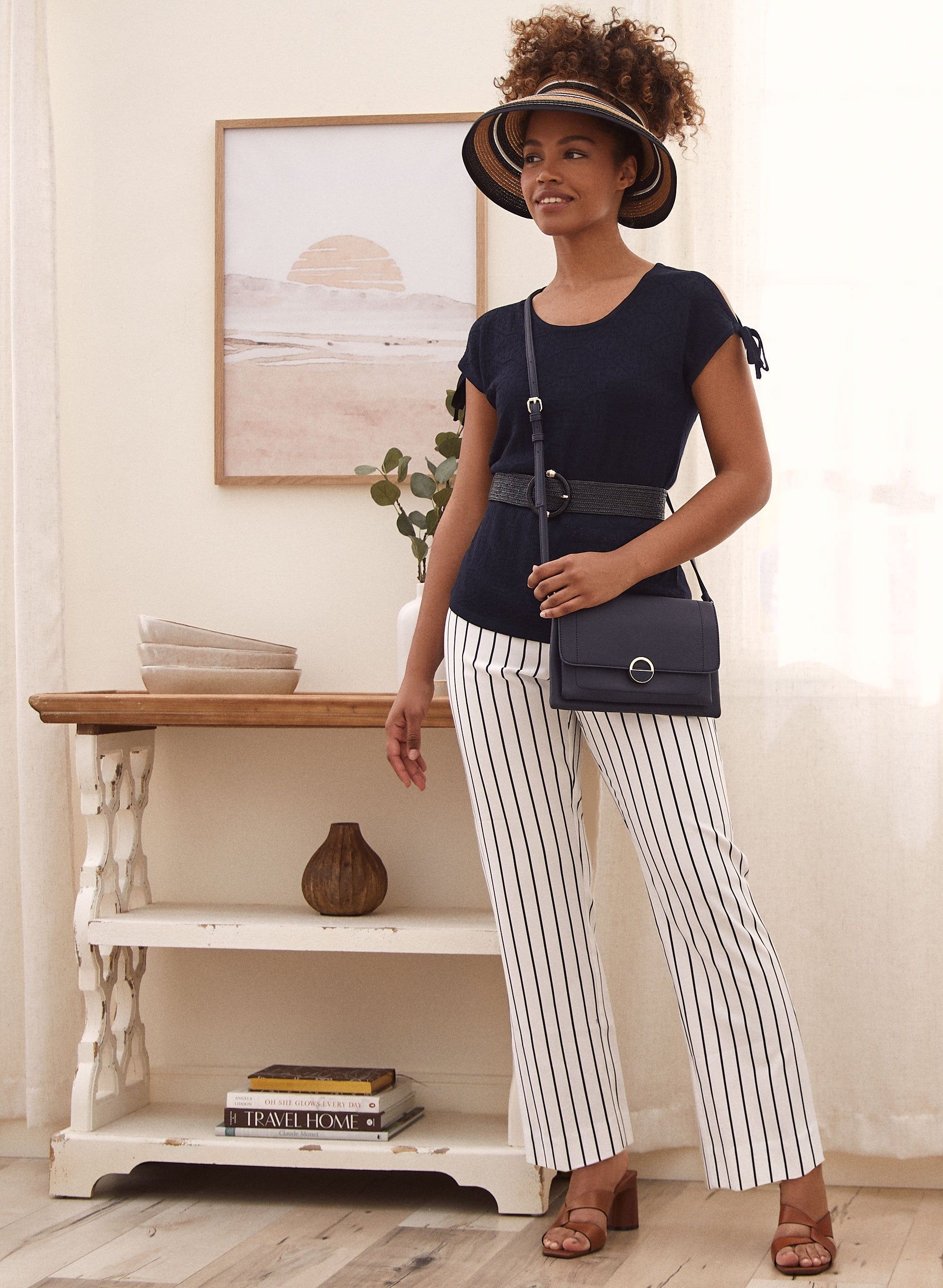 Knot Detail Pointelle Sweater sold by Laura product image thumbnail 5