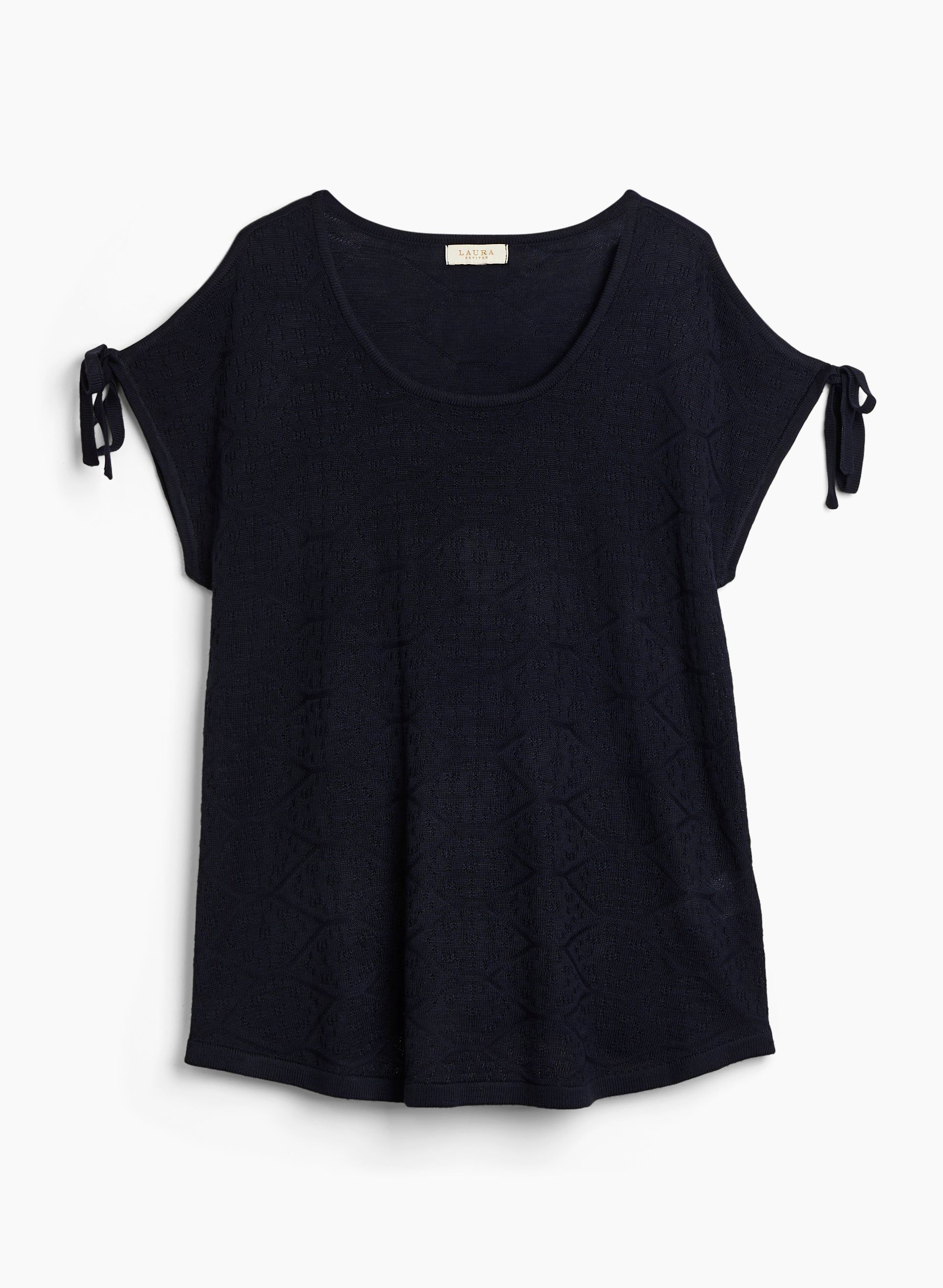 Knot Detail Pointelle Sweater sold by Laura product image thumbnail 2