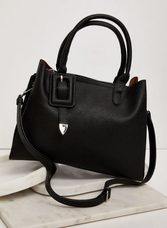 Buckle Detail Tote sold by Laura