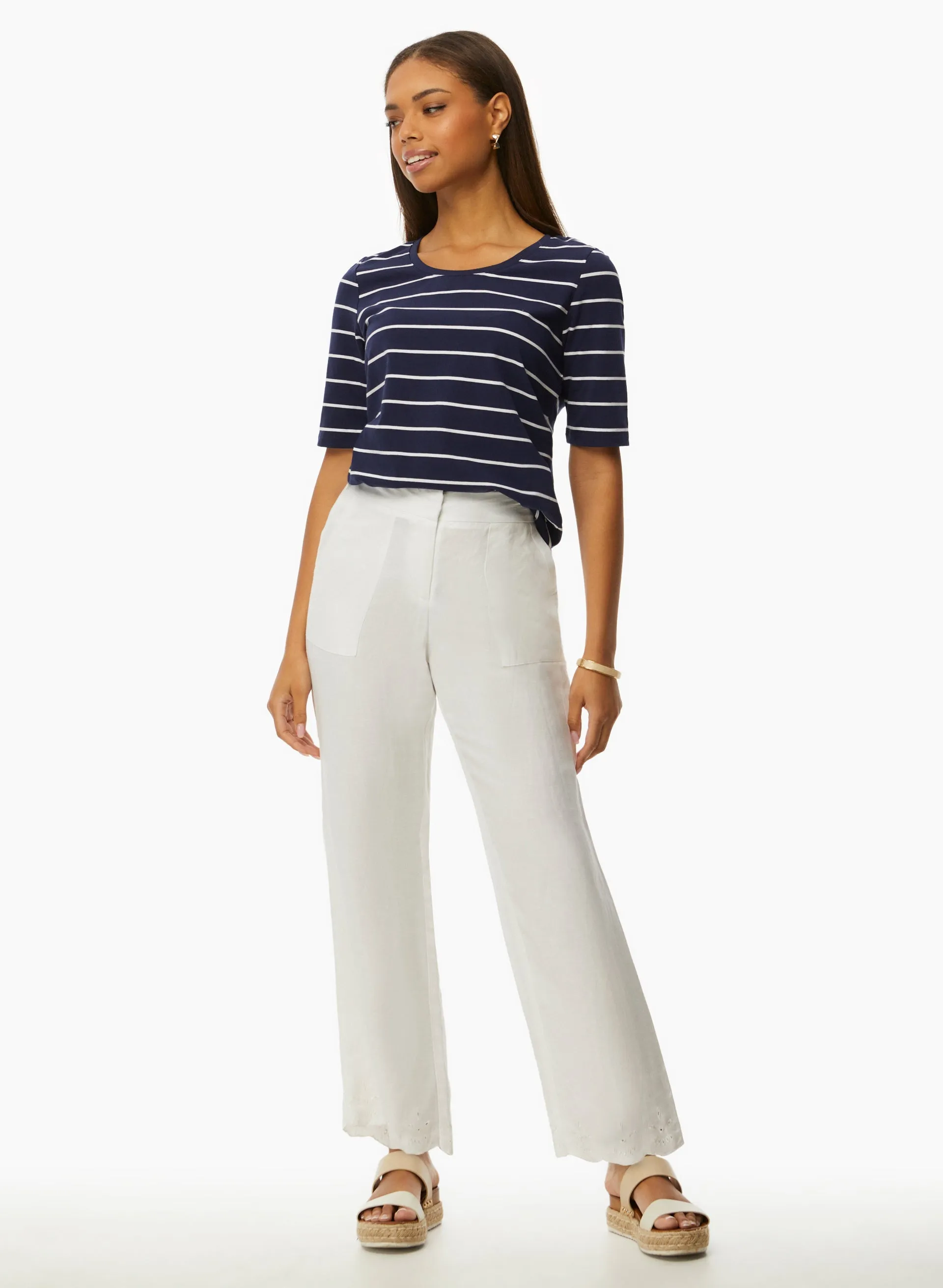 Stripe Print Tee sold by Laura product image thumbnail 4