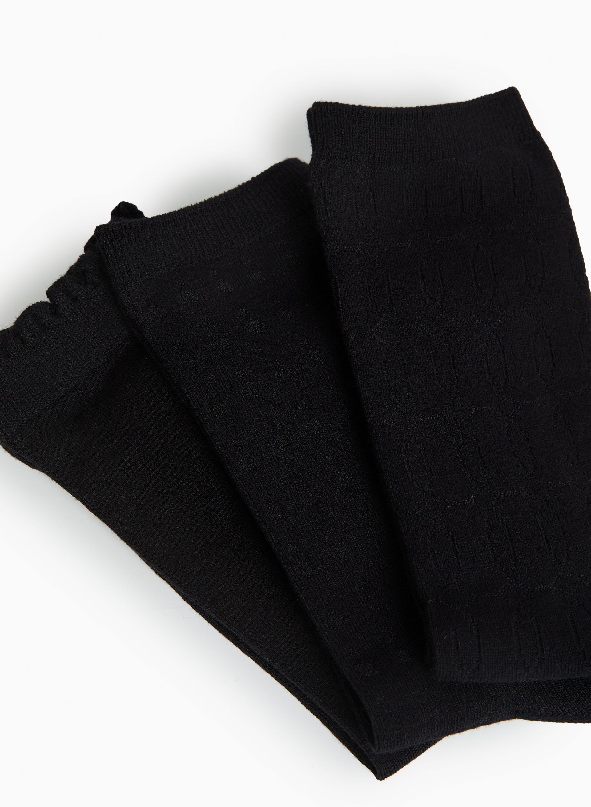 Geometric Bamboo Crew Socks 3-Pack sold by Laura product image thumbnail 2