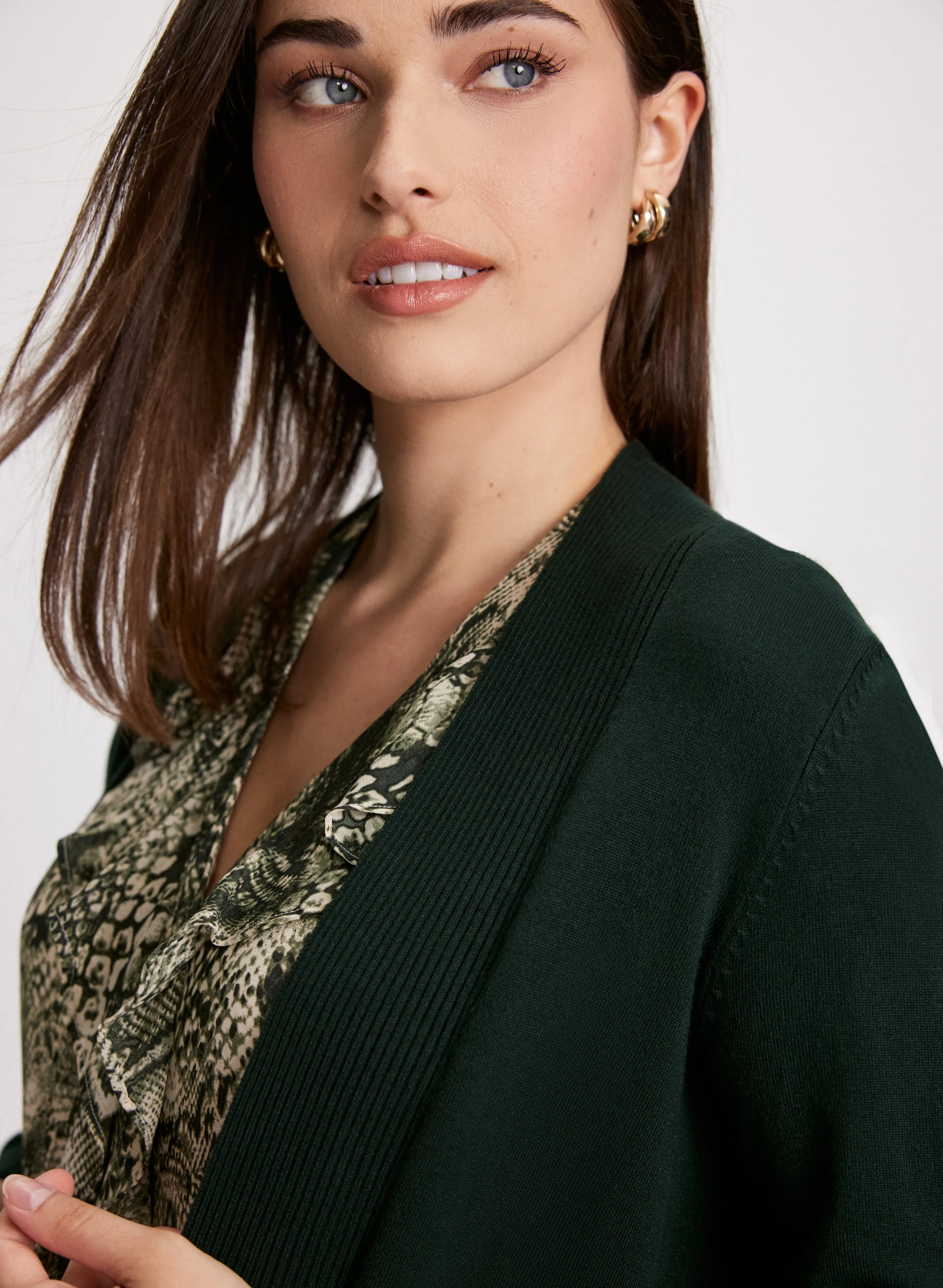 Pointelle Stitch Cardigan sold by Laura product image thumbnail 2