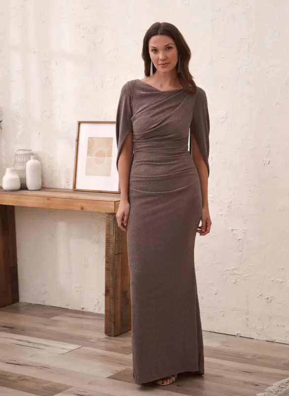 Drape Back Knit Maxi Dress sold by Laura
