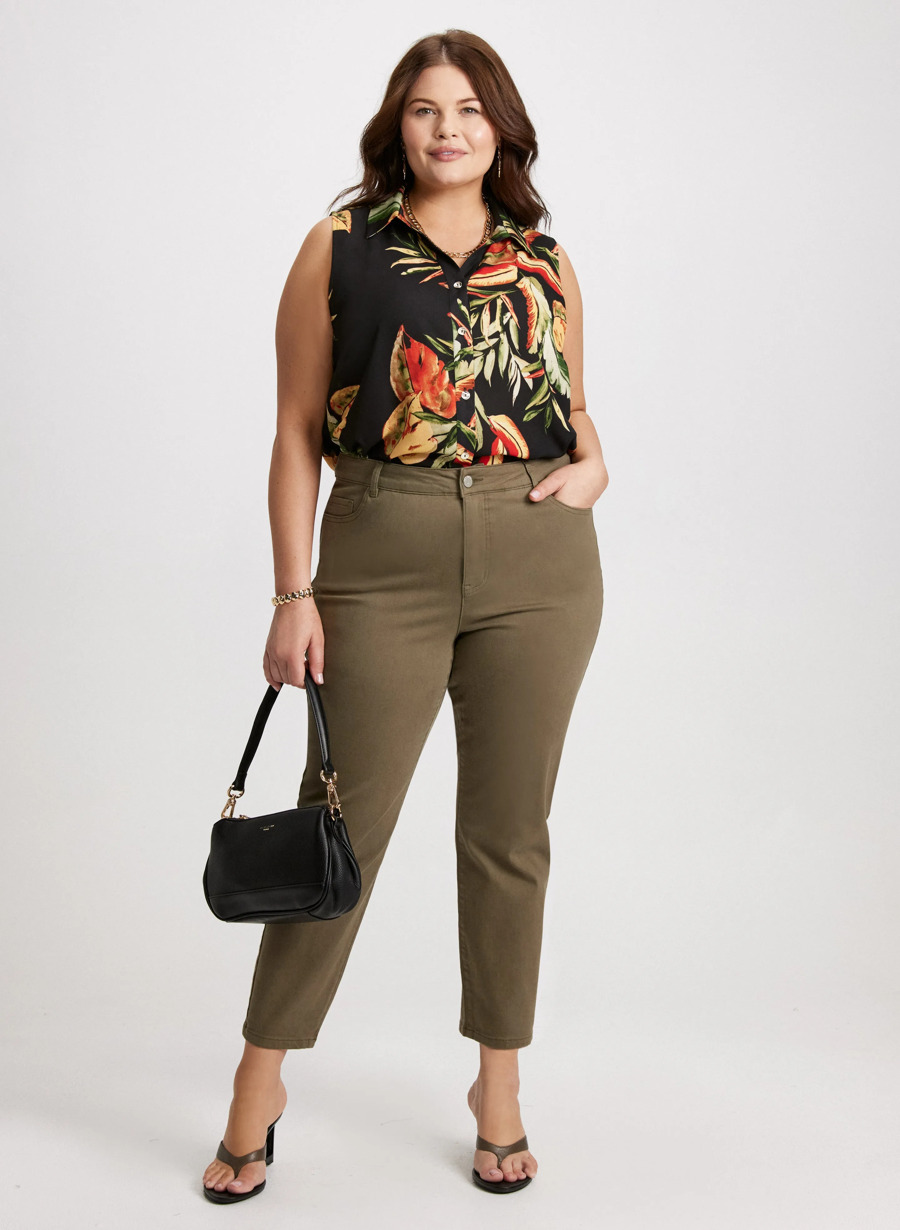 High Rise Slim Leg Jeans sold by Laura product image thumbnail 3