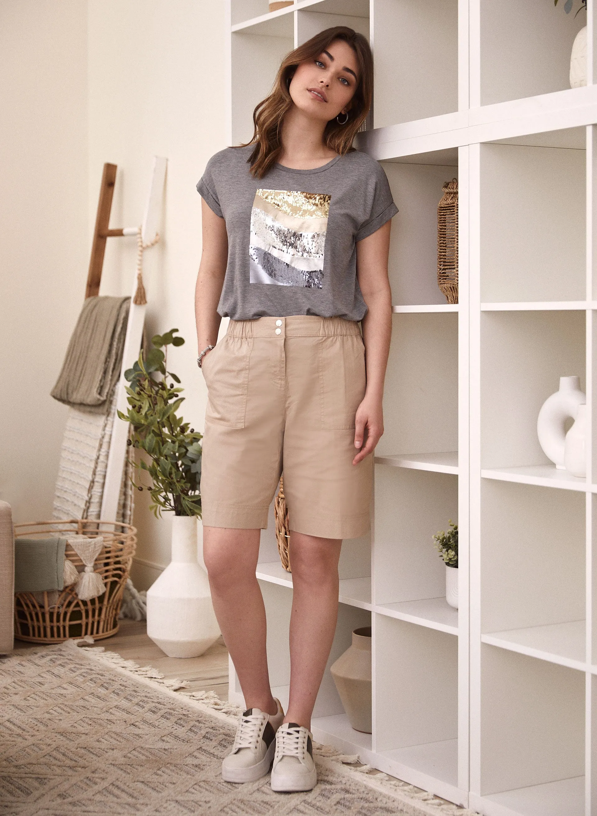 Patch Pocket Shorts sold by Laura product image thumbnail 3