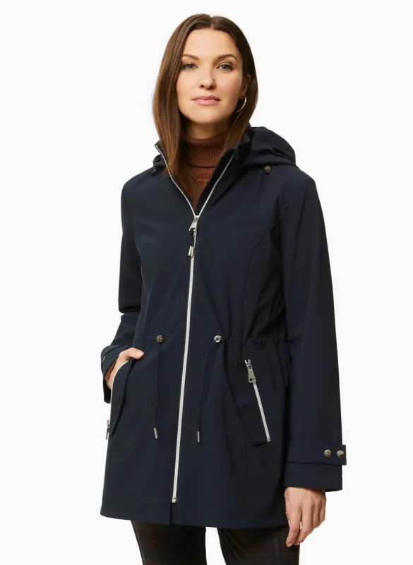 Detachable Hood Raincoat sold by Laura