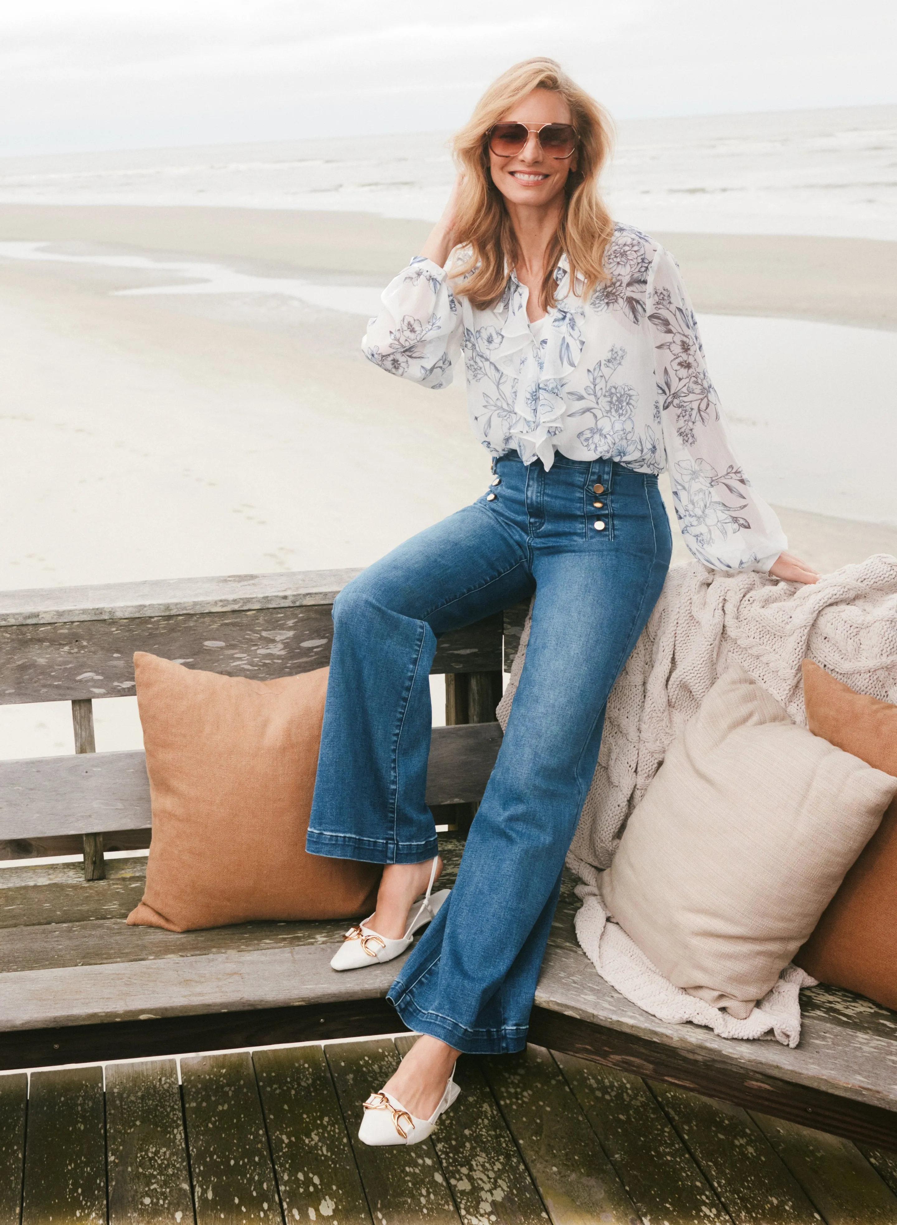 Denim With Flare sold by Laura