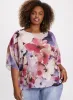 Floral Print Chiffon Blouse sold by Laura