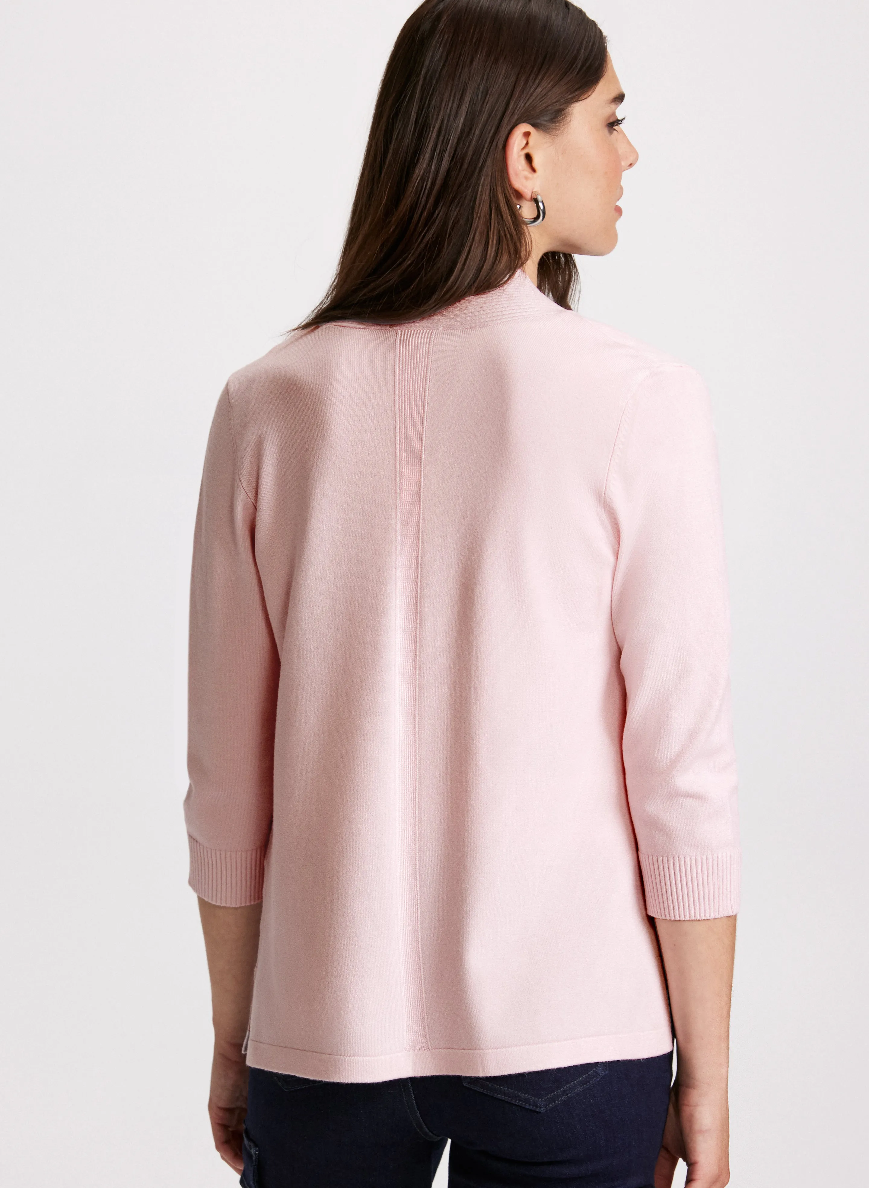 Pointelle Stitch Cardigan sold by Laura product image thumbnail 4