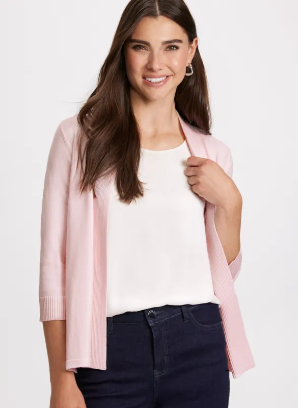 Pointelle Stitch Cardigan sold by Laura