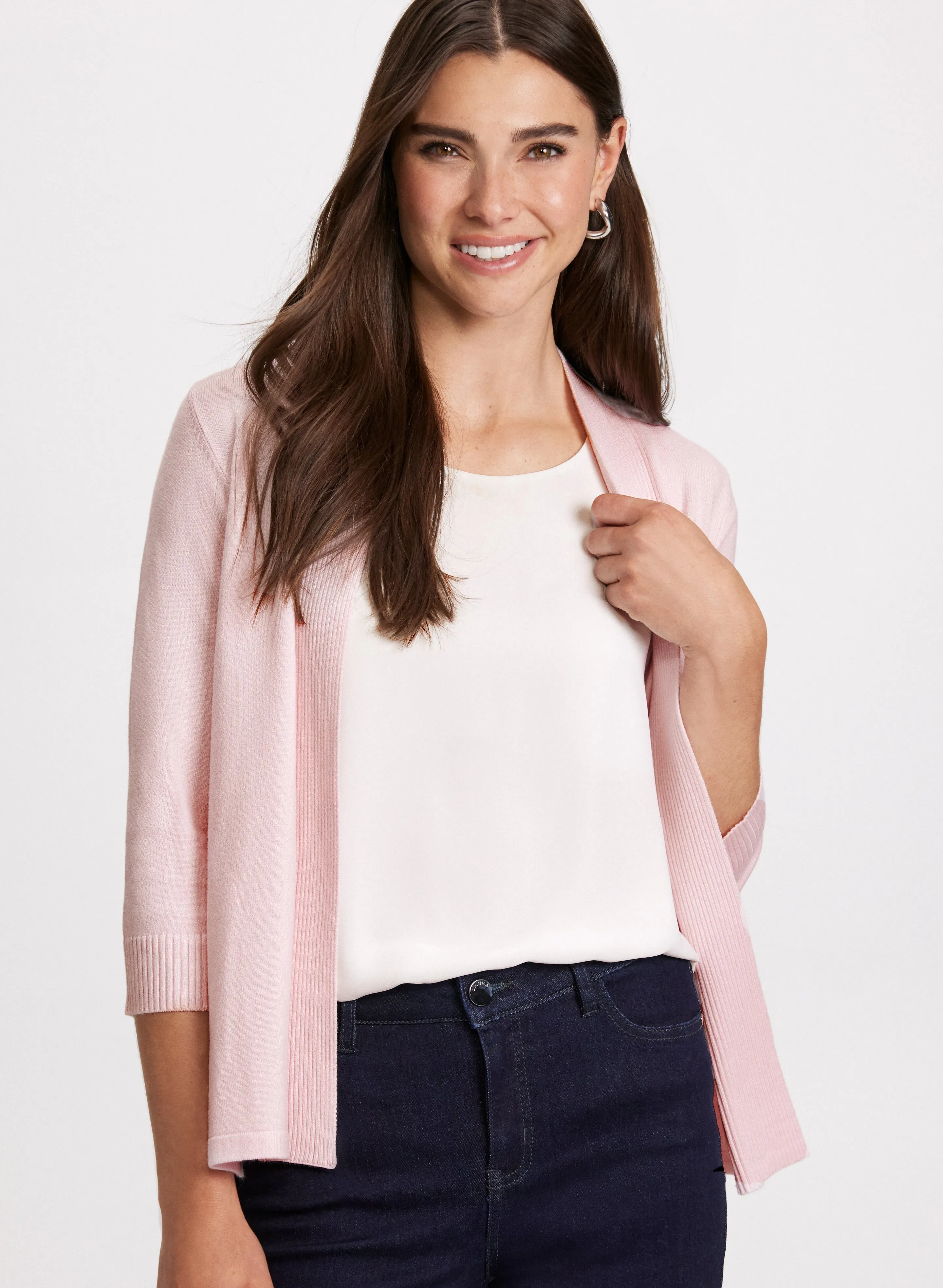 Pointelle Stitch Cardigan sold by Laura