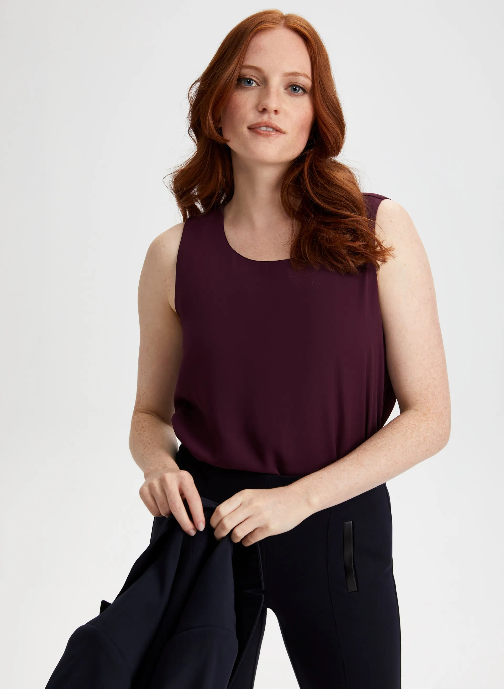 Essential Sleeveless Blouse sold by Laura