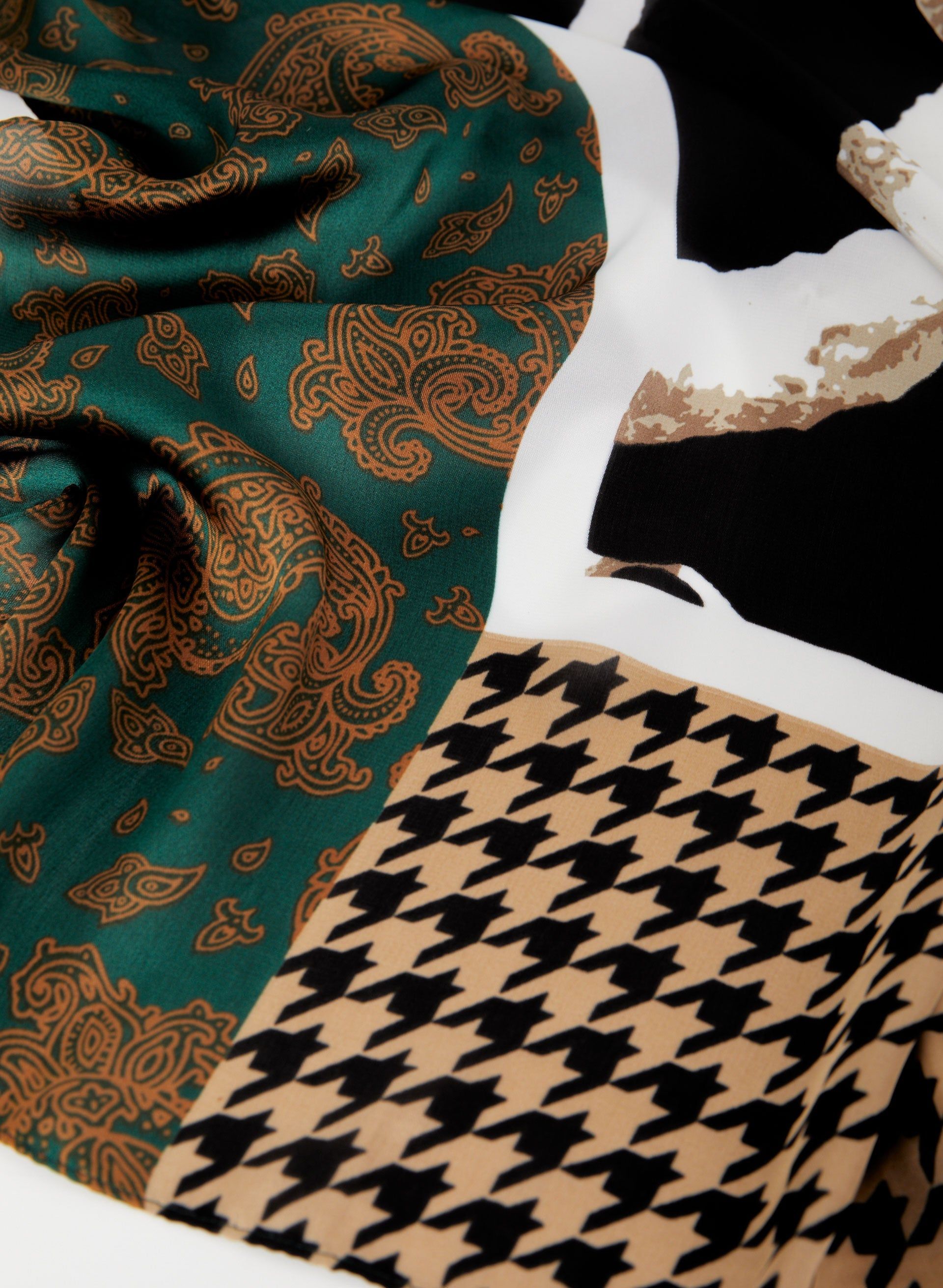 Zebra Print Square Scarf sold by Laura product image thumbnail 4