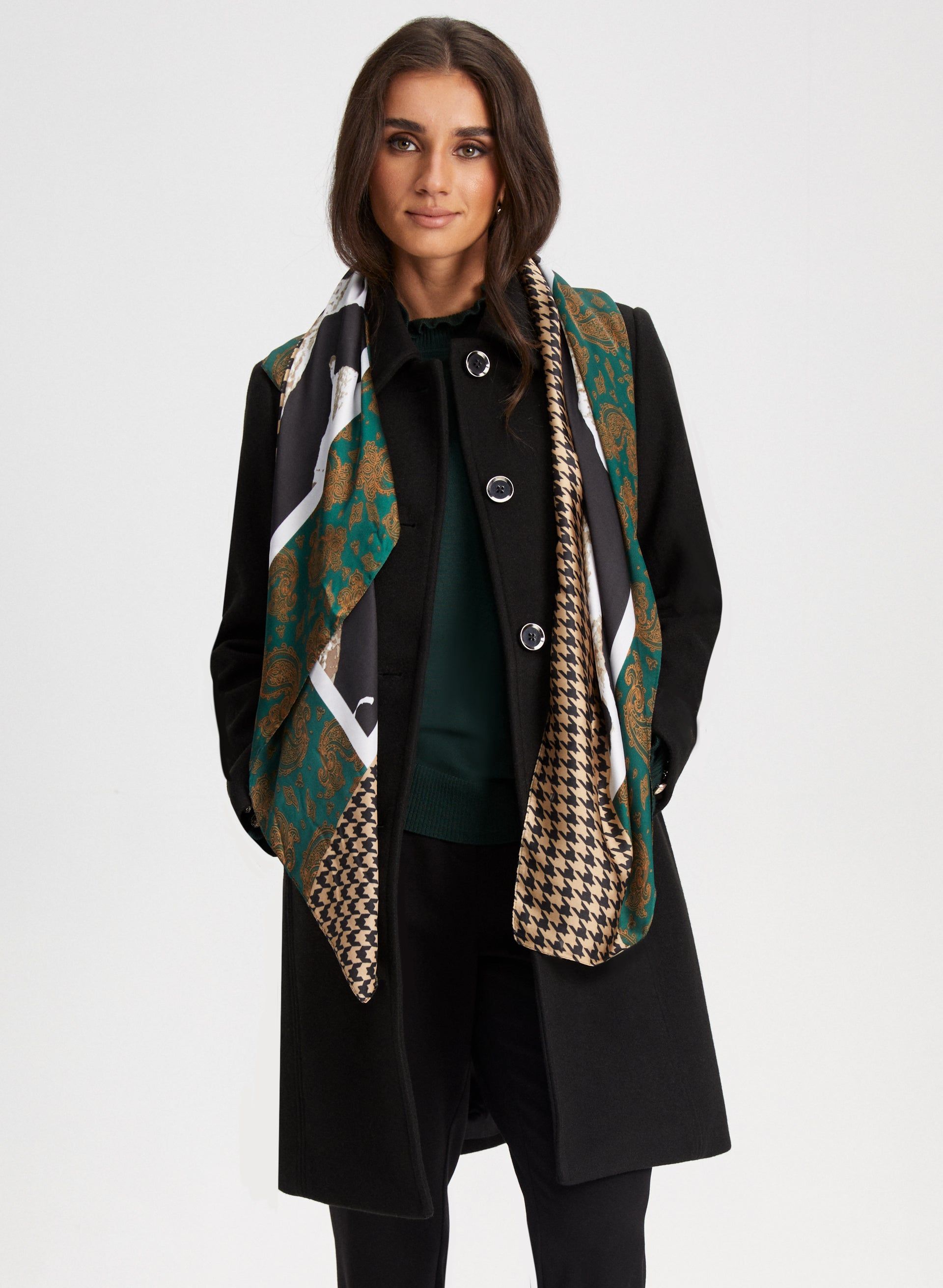 Zebra Print Square Scarf sold by Laura product image thumbnail 2