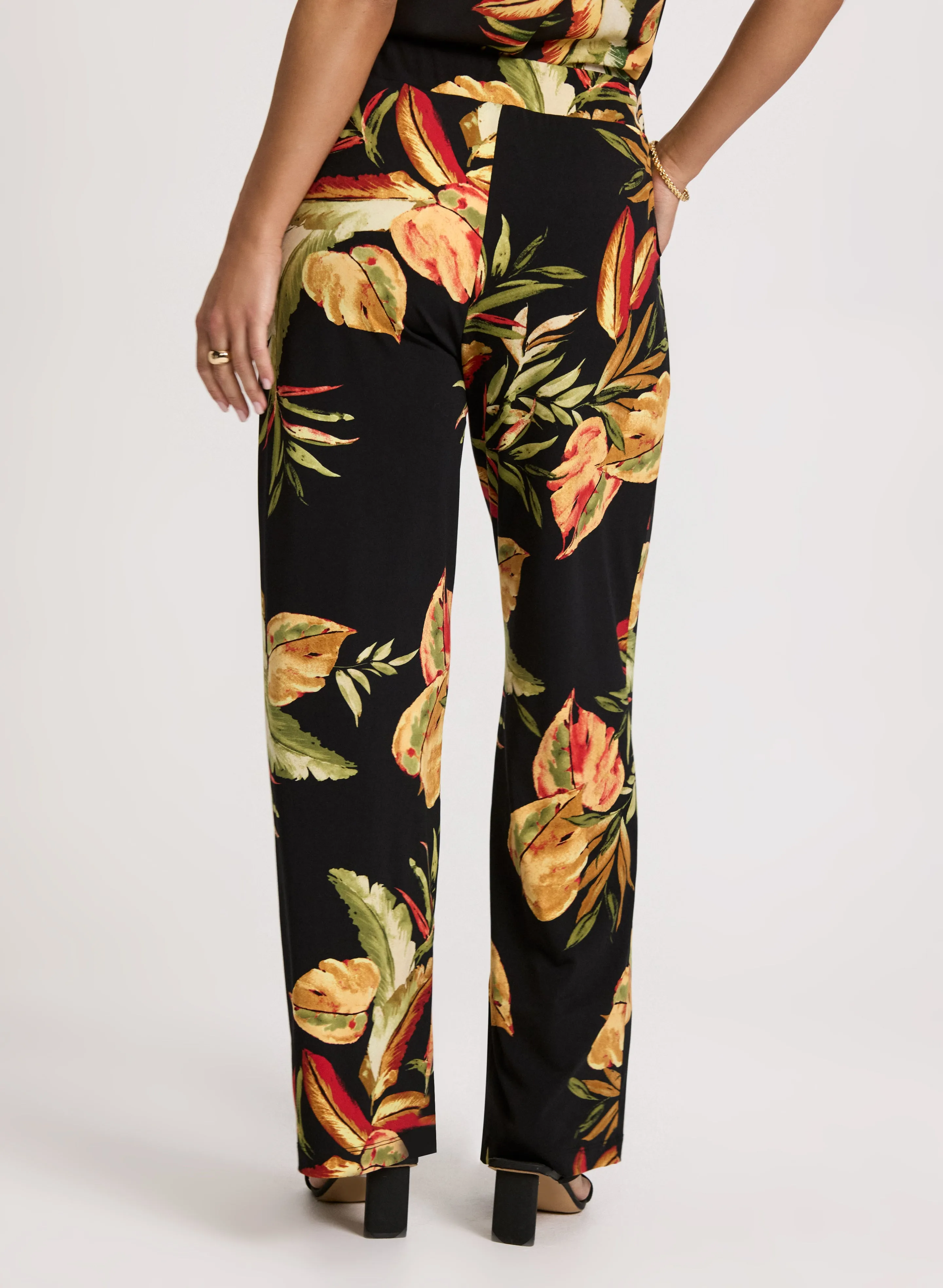 Tropical Pull-On Wide Leg Pants sold by Laura product image thumbnail 2