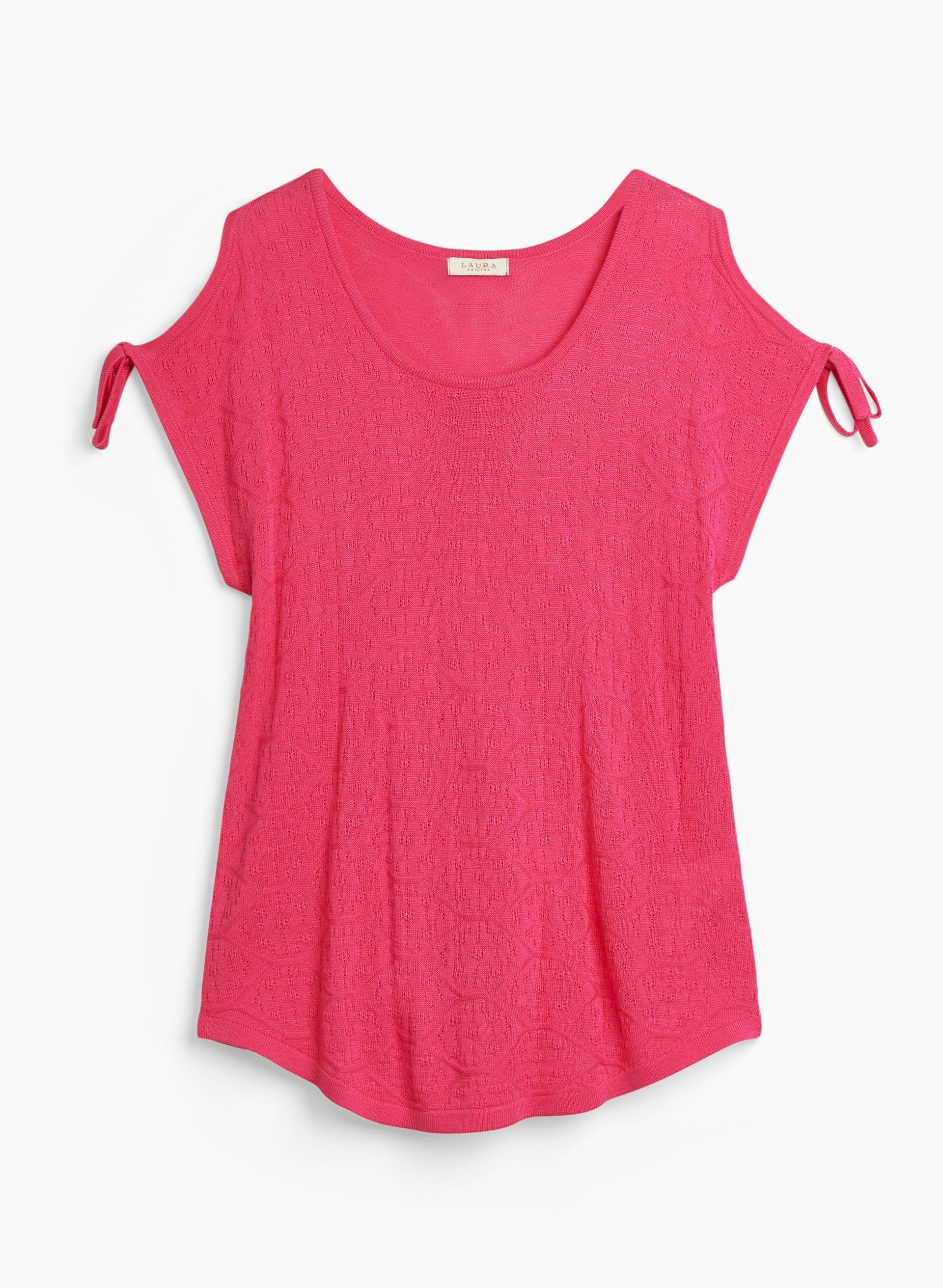 Knot Detail Pointelle Sweater sold by Laura product image thumbnail 5