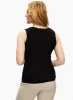 Sleeveless Pointelle Stitch Top sold by Laura