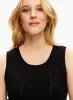 Sleeveless Pointelle Stitch Top sold by Laura
