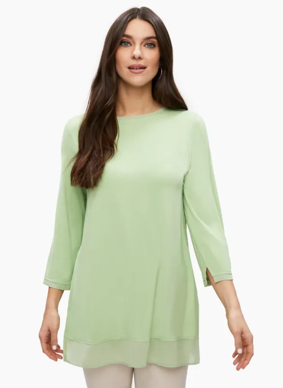 3/4 Sleeve Tunic Tee sold by Laura