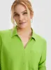 Roll-Up Sleeve Linen-Blend Blouse sold by Laura
